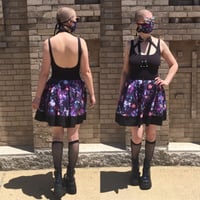 Image 3 of Glitter Galaxy Circle Skirt (with pockets) 