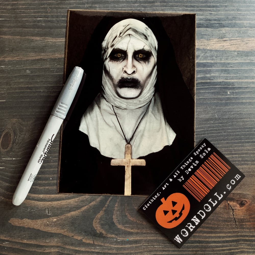 Image of Valak - The Nun Signed Print