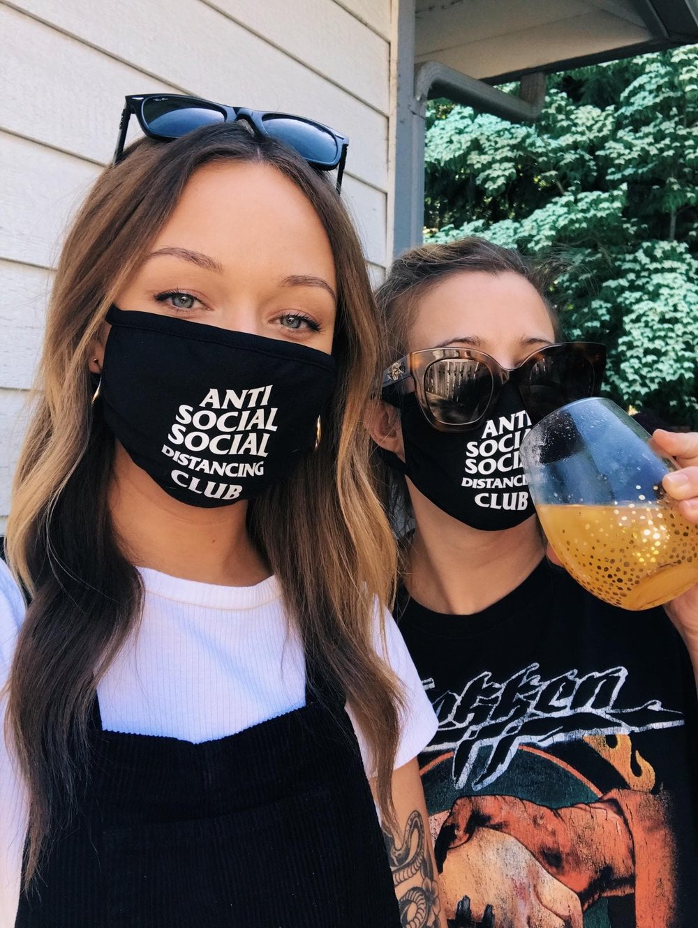 Image of Anti Social Social Distancing Club Face Mask (Updated)