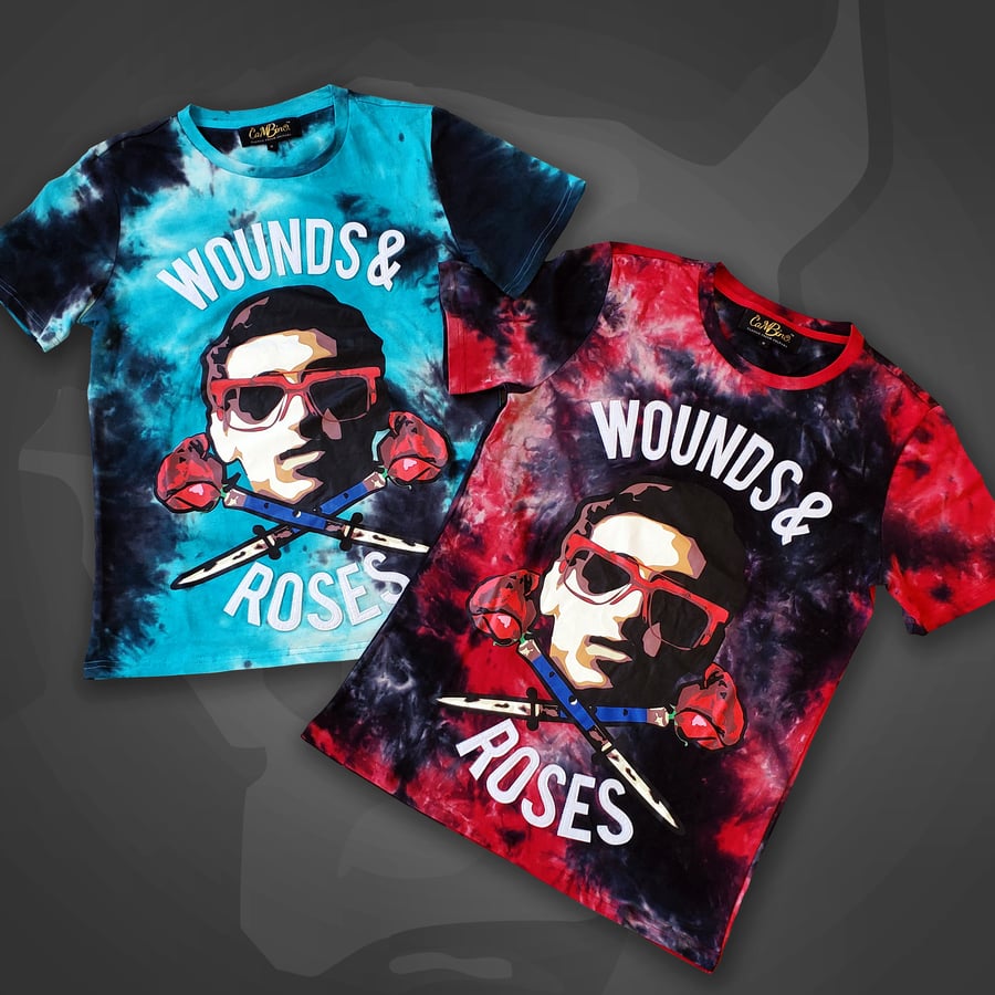Image of ACE HAWKINS WOUNDS & ROSES TIE DYE