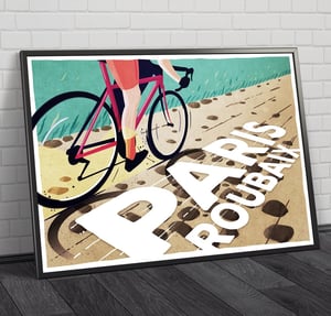 Cycling Print - Paris Roubaix