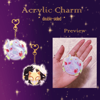 Double-sided Acrylic Charm