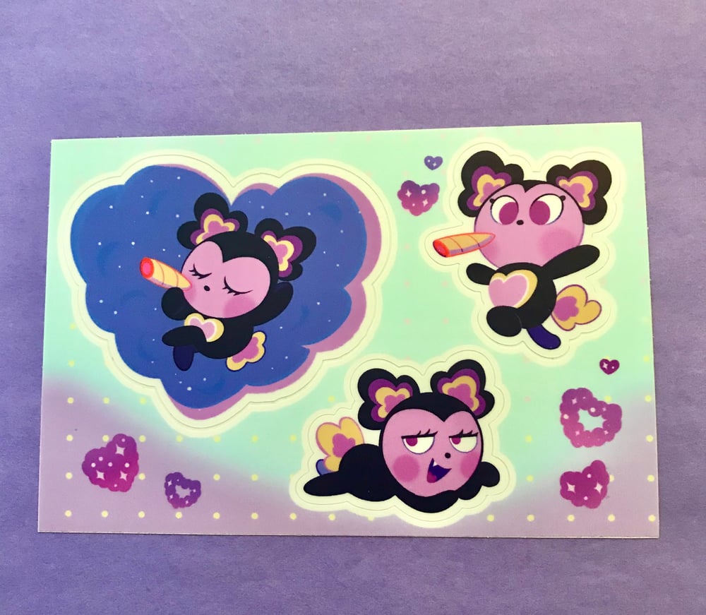 puff puff sticker sheet | stebvi