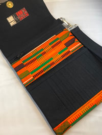 Image 3 of Kimiya Wallet- Kente Cloth African Print