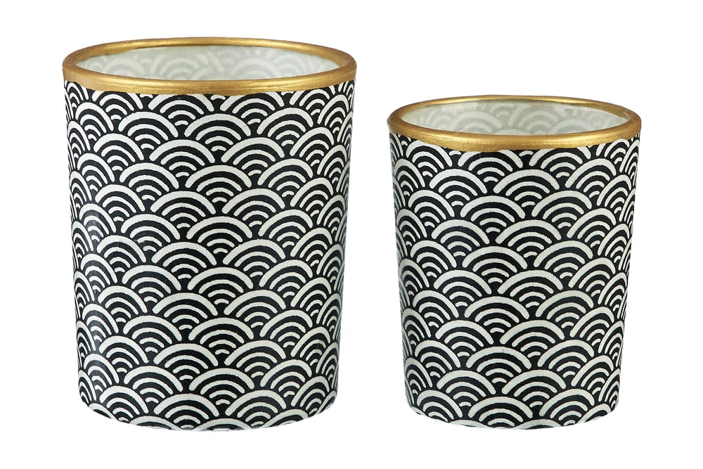 Image of Candle holders * Water * Black