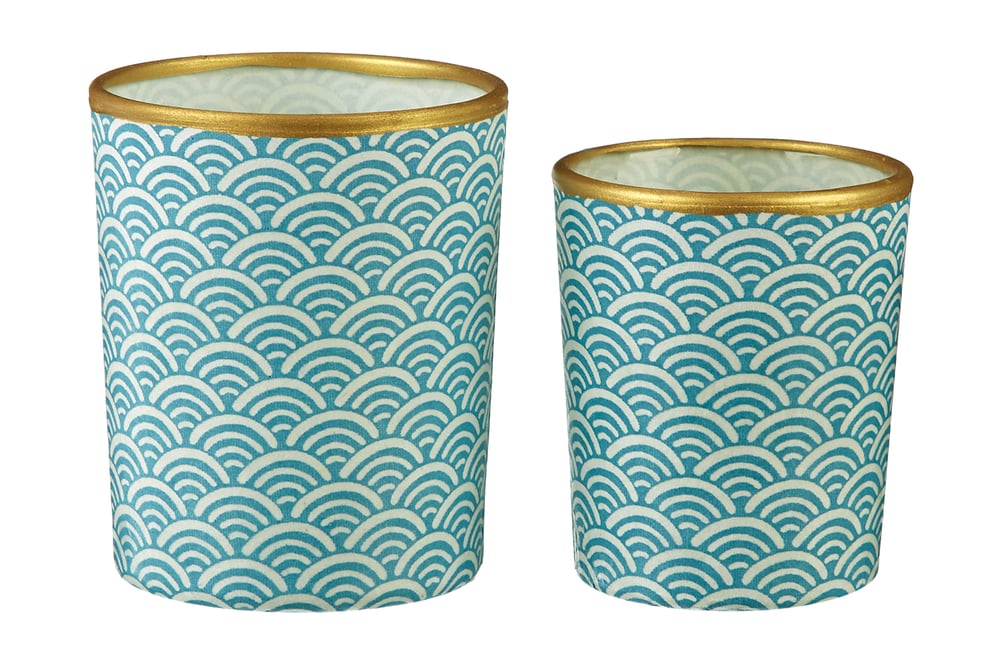 Image of Candle holders * Water * Blue