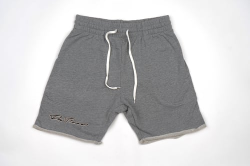 Image of FlyTimez "Signature" Embroidered Shorts (Grey)