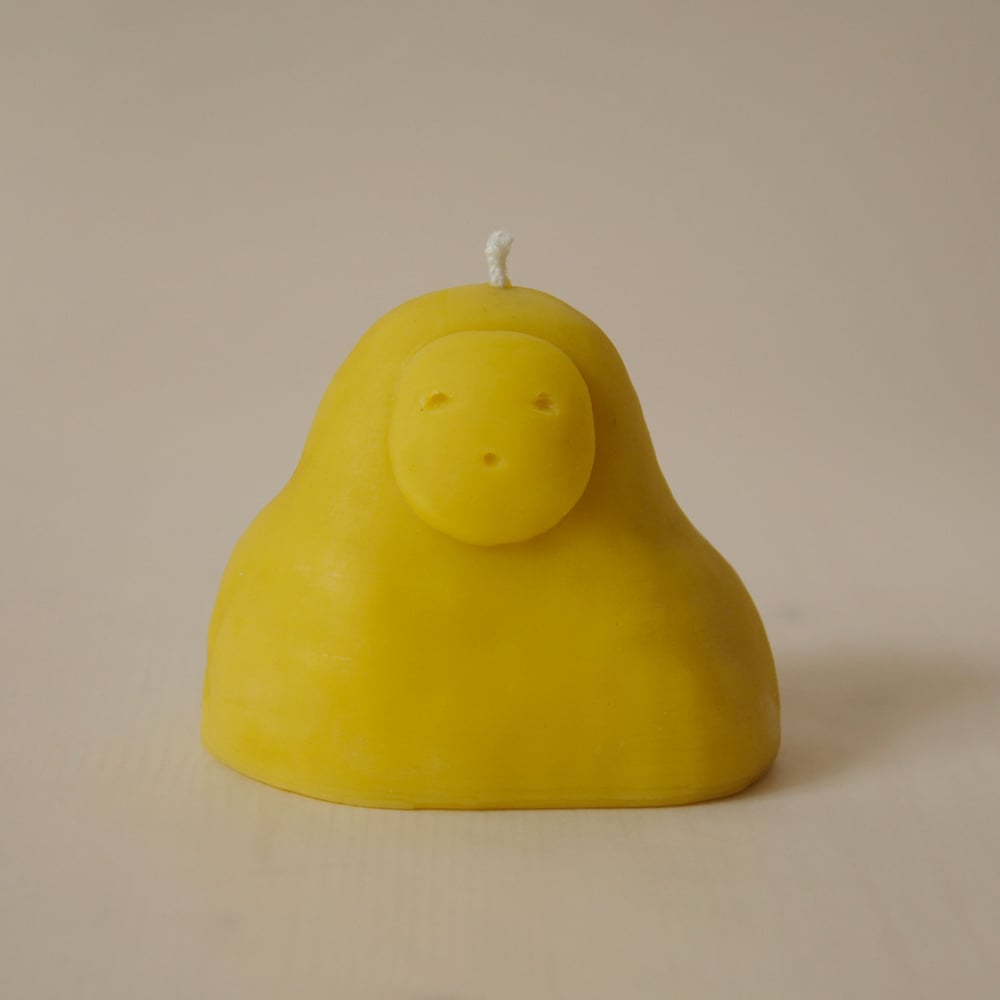 Image of Bougie femme fantôme / Ghost woman candle