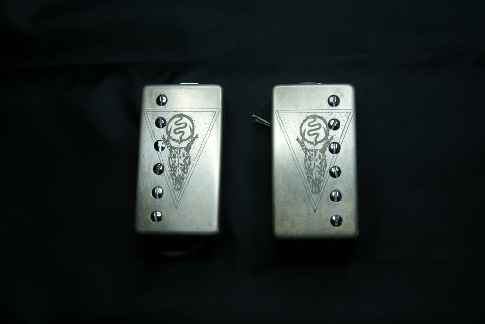 'Ancient Ways' Engraved Humbucker Set