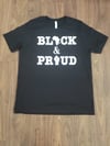 Unisex Black And Proud T-Shirt