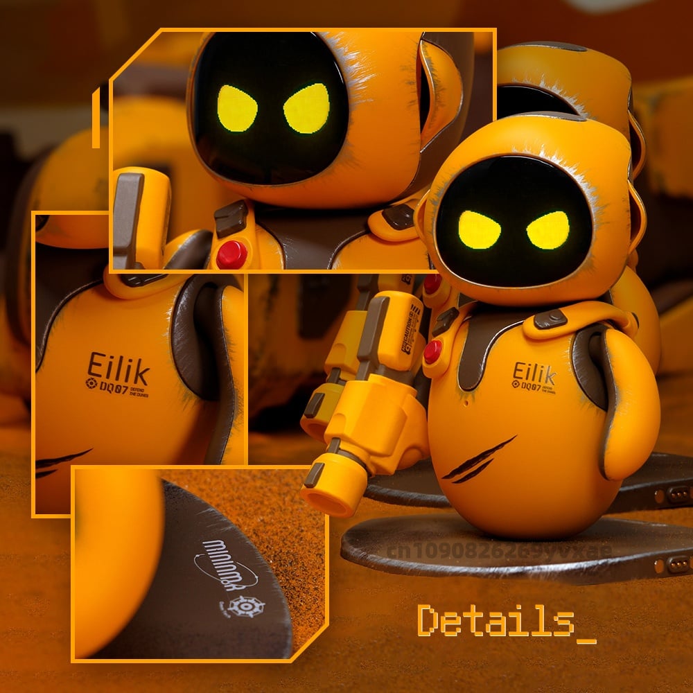 Image of Eilik Robot AI Electronics Intelligence Children Adults Gift Desktop Pets Desert Coating Version Kit