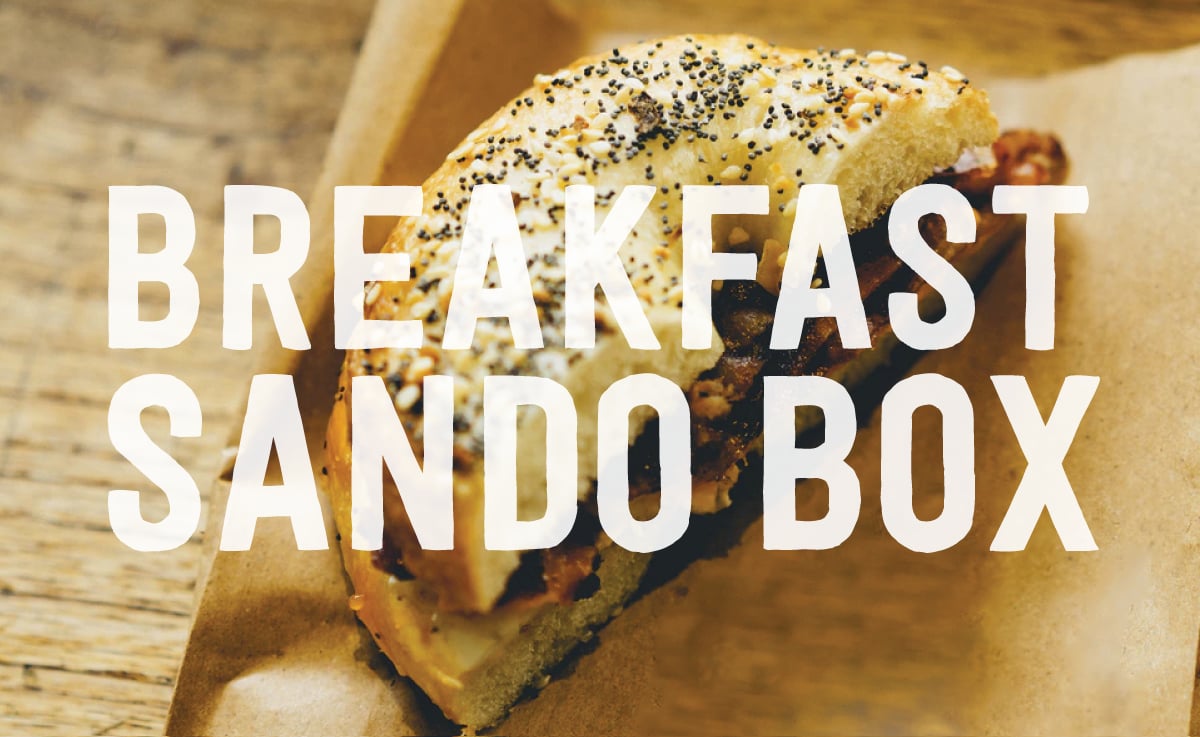 Image of Breakfast Sando Box