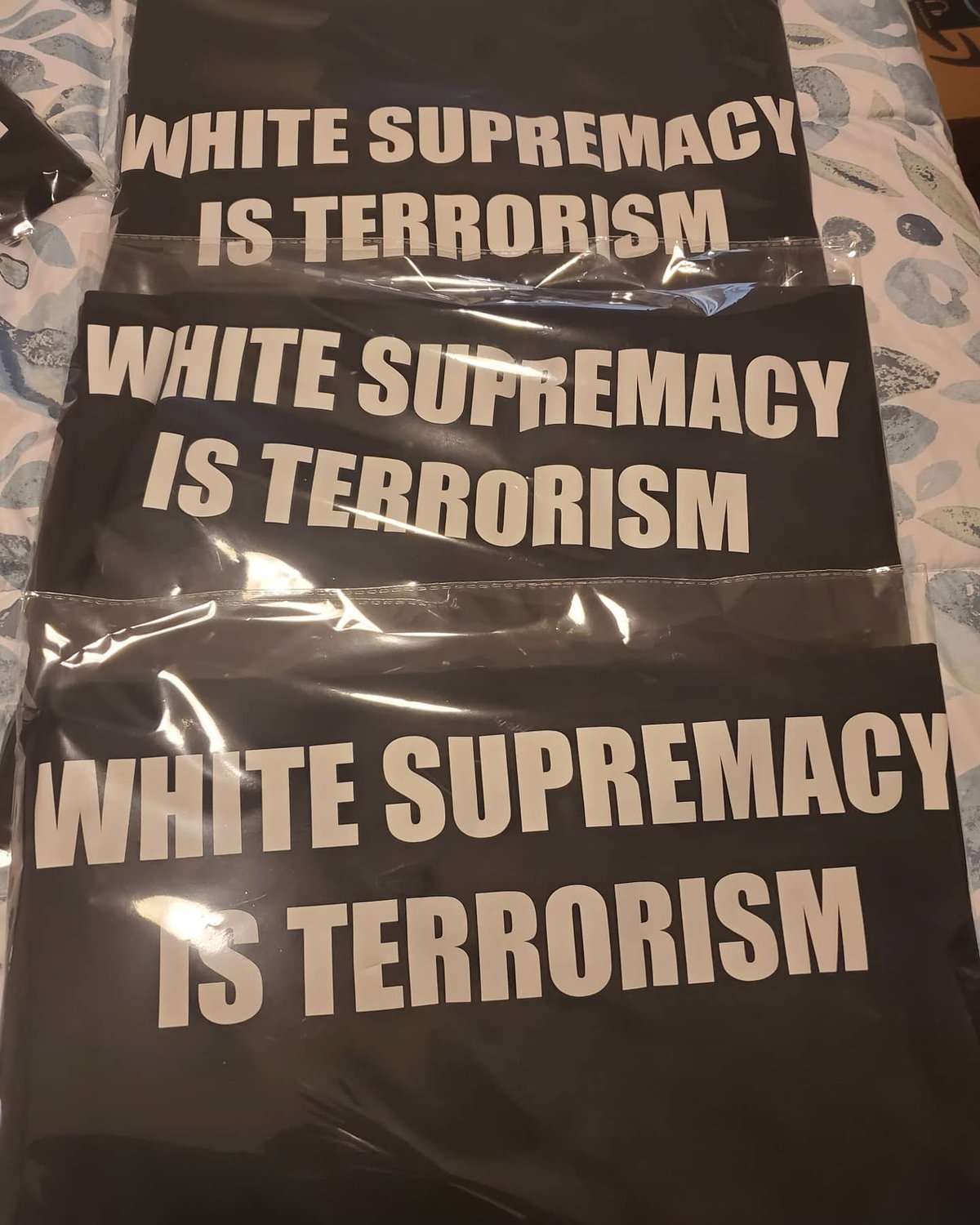 White Supremacy Is Terrorism tee