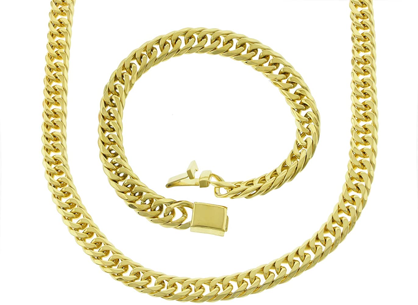 Mens Thick Chain 2Piece Set