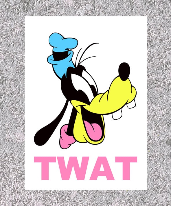 Image of Goof Twat Print