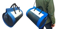 Leather bag 48 hours (Multiple blue and white)