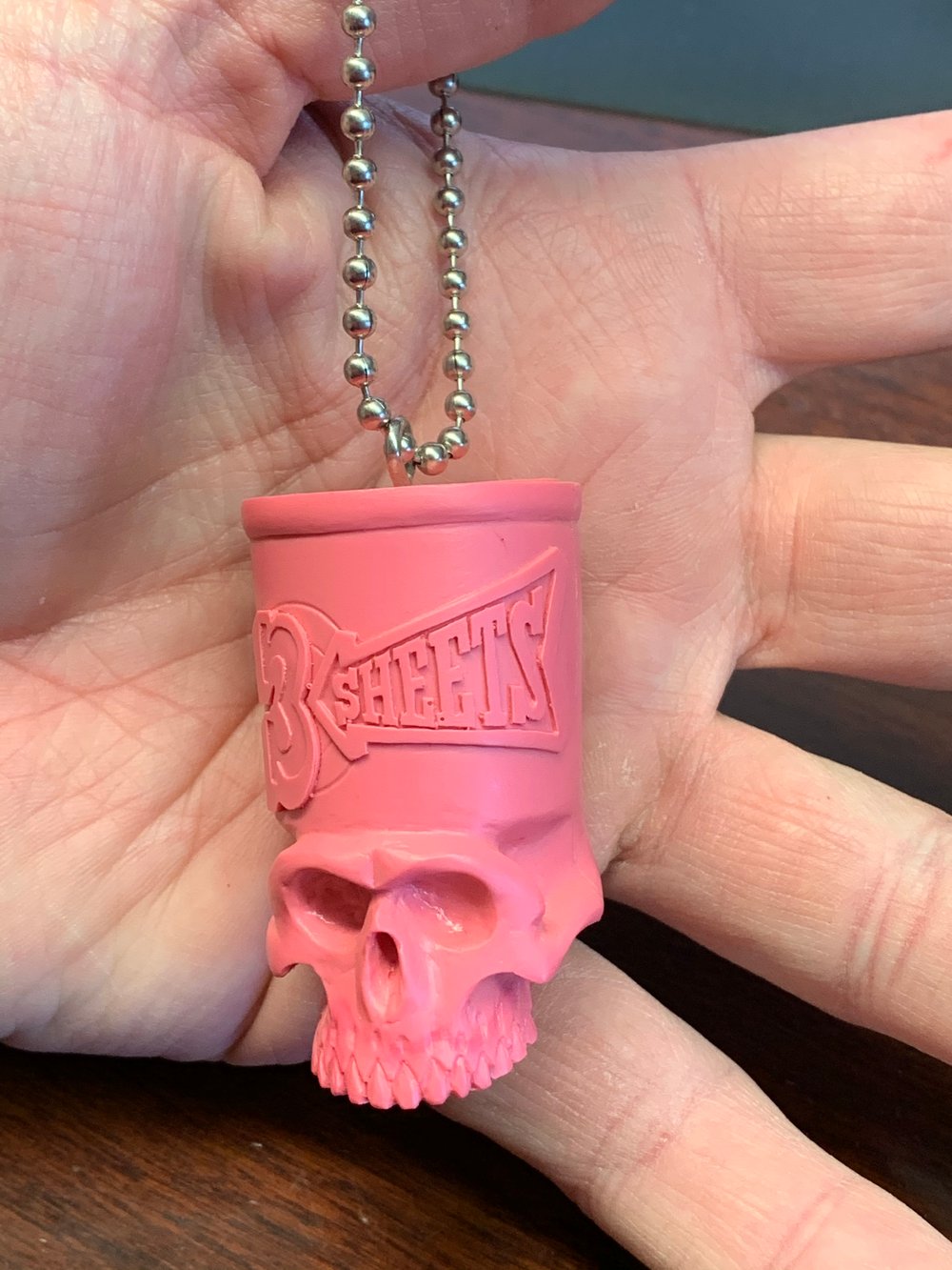1-SHOT SKULL Key Chain