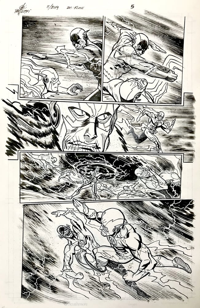 Image of DC FLASH: FASTEST MAN ALIVE ISSUE #9 PAGE 5 of 8