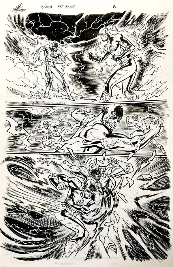 Image of DC FLASH: FASTEST MAN ALIVE ISSUE #9 PAGE 6 of 8
