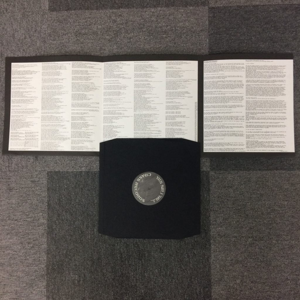 Crass – Yes Sir, I Will – CD (Album, Reissue), 1990 [r386737