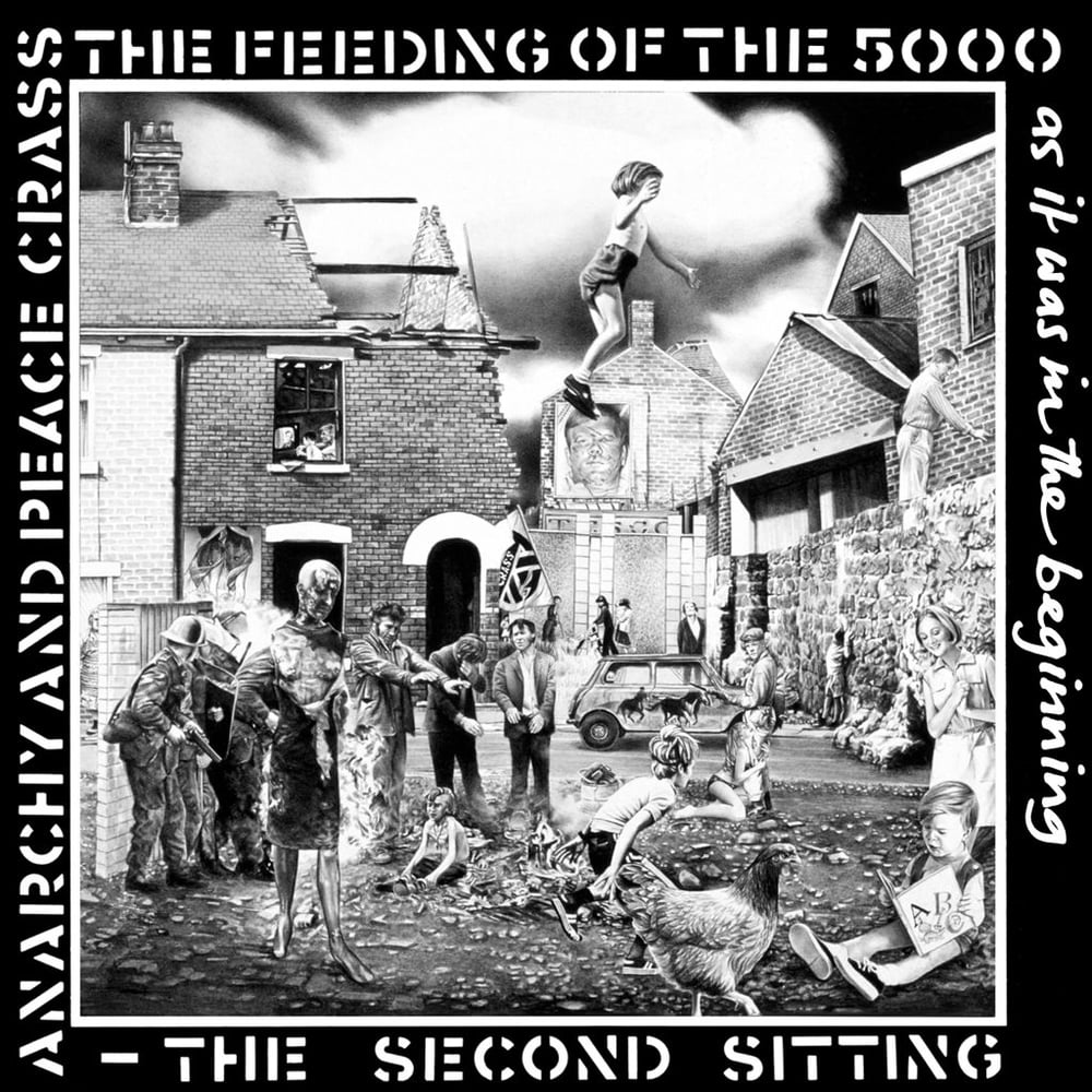 Image of CRASS - Feeding Of The Five Thousand (The Second Sitting) LP