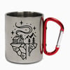 Island Carabiner Steel Mug