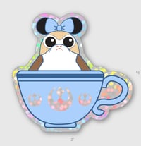 Image 5 of Teacup Glitter Sticker 