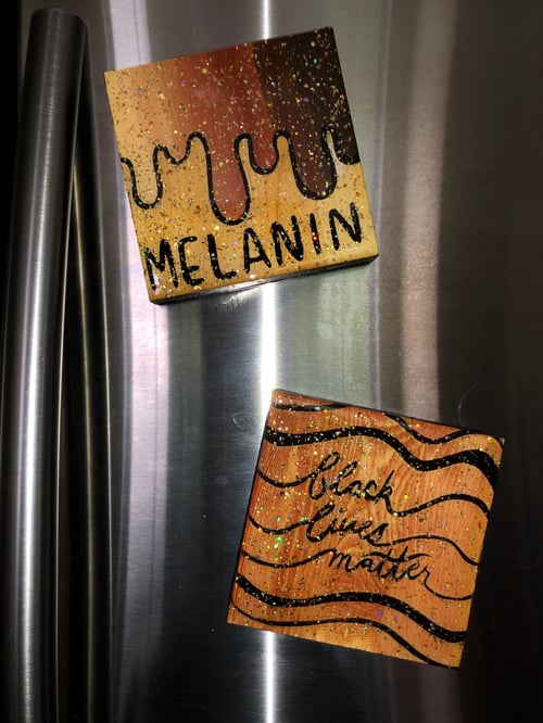 Image of “MELANIN DRIP” Magnet