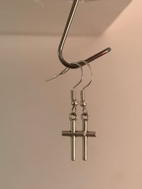 Cross earrings