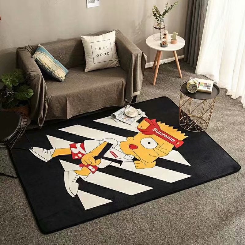 Custom Supreme X LV rug by ArtRug – ANGRY LANE