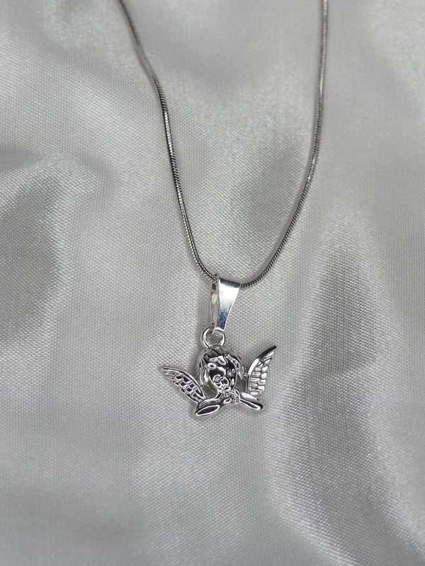 Image of Silver Angel Necklace