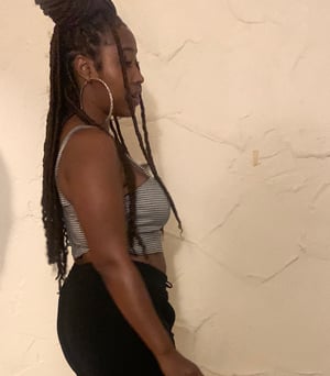 Image of Houndstooth Crop tank 