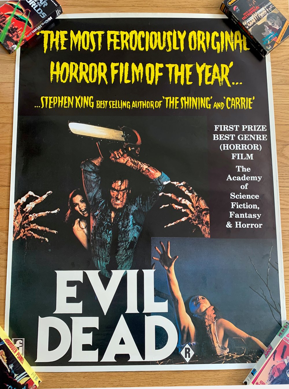 The Evil Dead (1981) Original French Grande Movie Poster