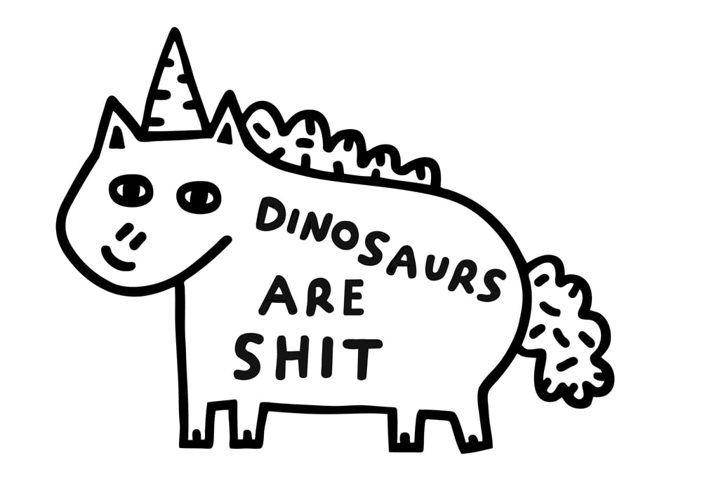 Image of Dinosaurs Print 