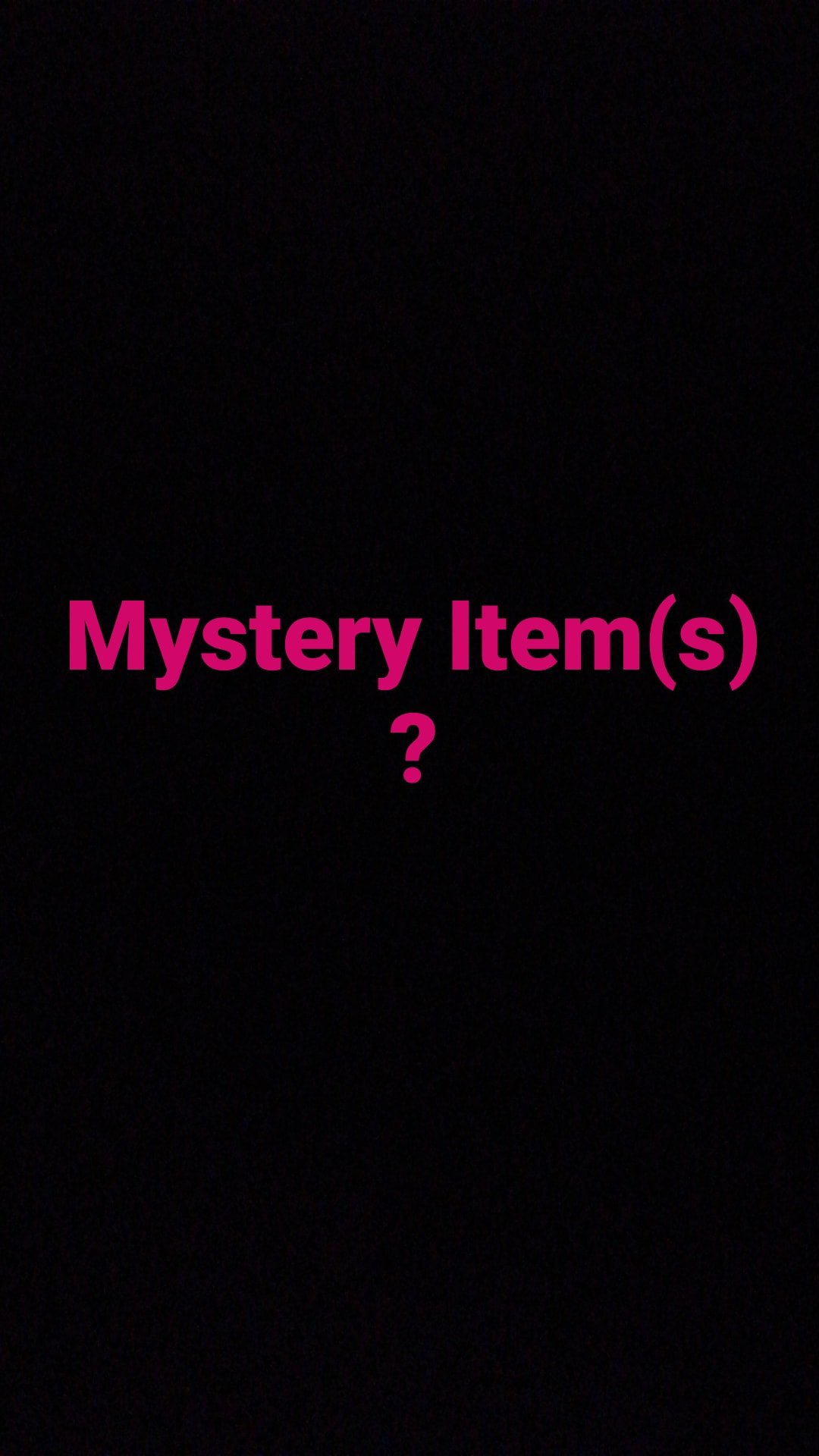 Image of Mystery Item