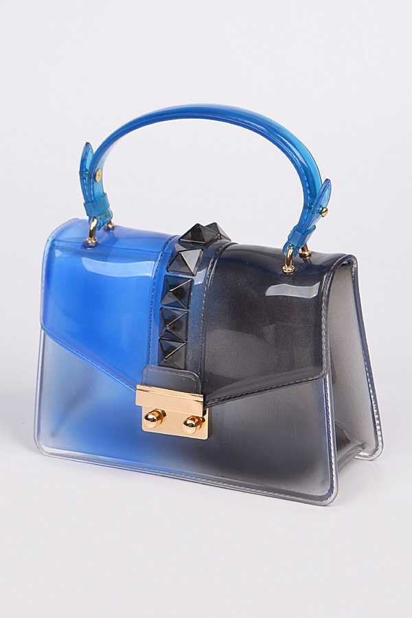 Image of Cobalt Blue Jelly Handbag {Org. $45}