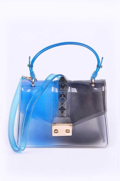 Image of Cobalt Blue Jelly Handbag {Org. $45}