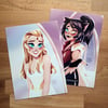 CATRA & ADORA • Art Print Set (She-Ra)