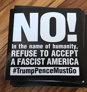 Image of In the Name of Humanity, Refuse to Accept a Fascist America