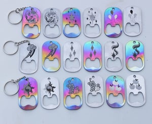 Titanium (and Stainless Steel) Bottle Openers