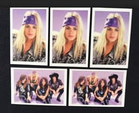 Image 4 of Stevie Rachelle & Tuff Signed Postcard Set (5) Full Color Postcards.