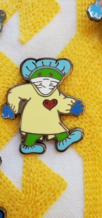 Image 2 of Essential Worker Bear Pins