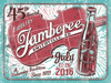 45th Annual Smithville Fiddlers' Jamboree Screenprint Poster