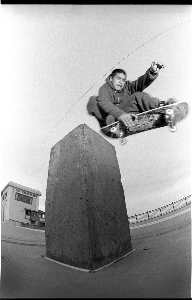 Ben Sanchez, San Francisco waterfront 1993 By Tobin Yelland