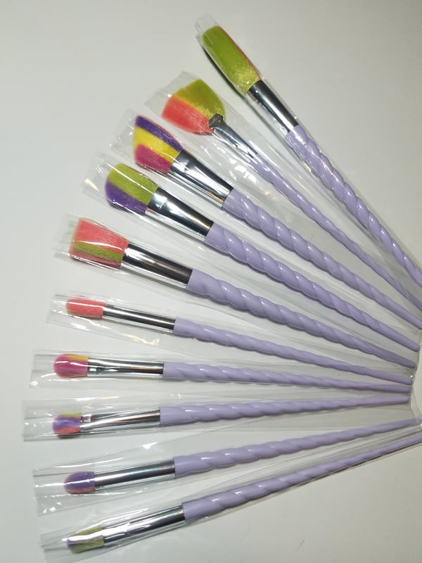 Image of Unicorn Makeup Brush Set  