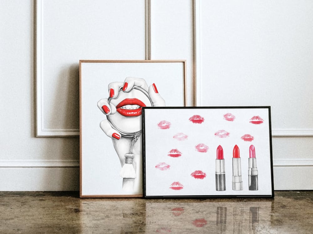 Image of KISS - GICLEE PRINT A3/A4/A5