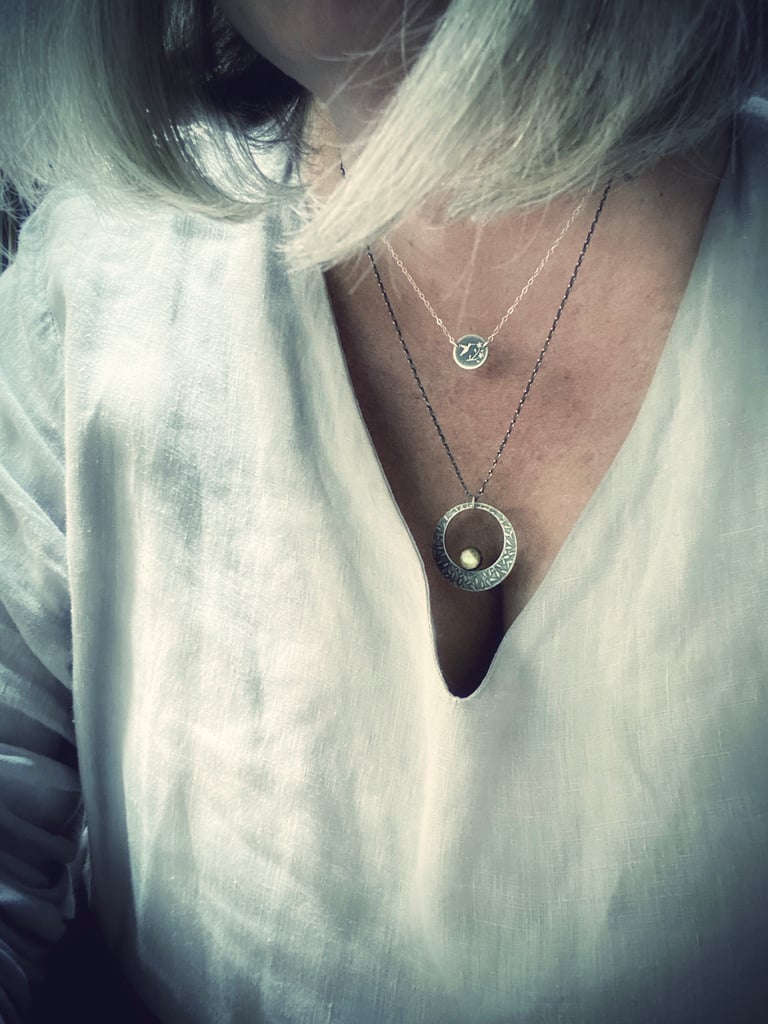 Tiny Hummingbird Necklace Image 5