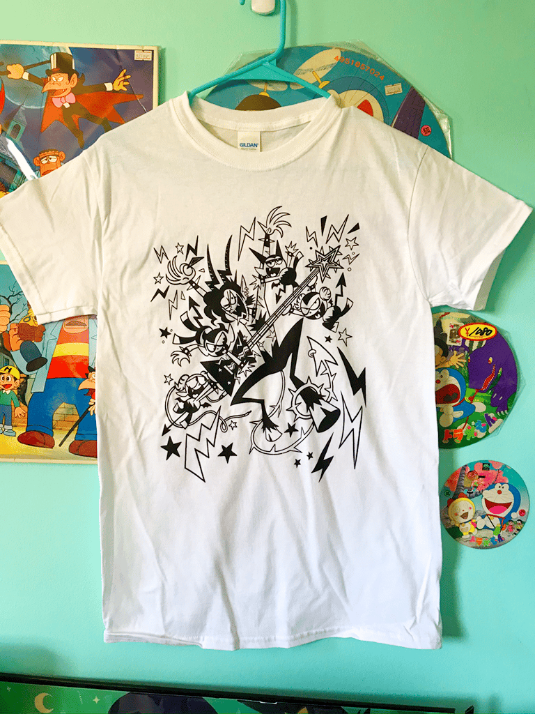 (damaged pls read description) demon jamz t-shirt