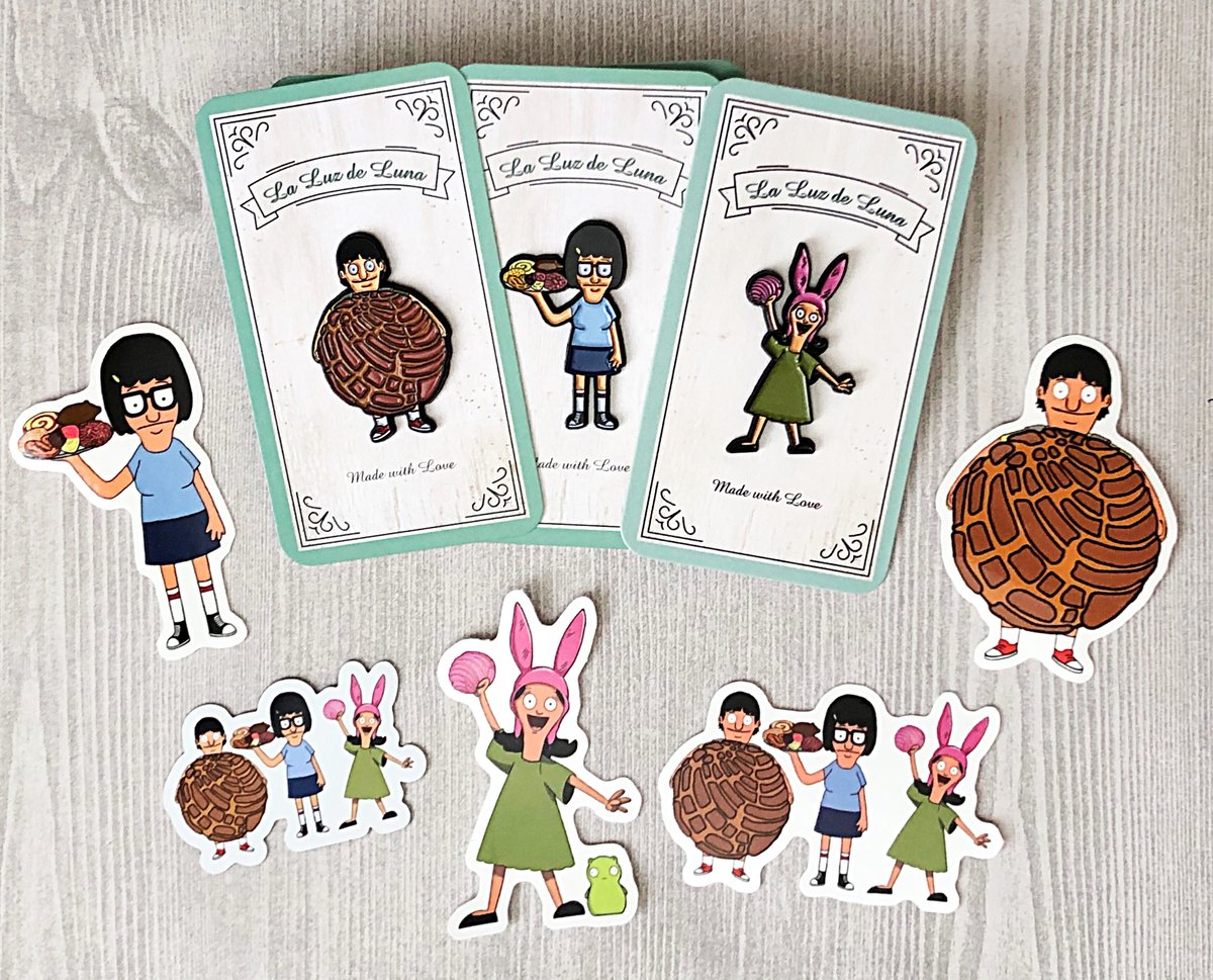 Belcher Kids Enamel Pins