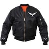 Pilot Threads Bomber Jacket (Black)